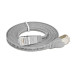 SLIM Slimpatchkabel  Cat 6, STP, 2 m, Grau