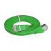 SLIM Slimpatchkabel  Cat 6, STP, 0.5 m, Grün