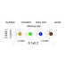 SLIM Slimpatchkabel  Cat 6, STP, 5 m, Orange