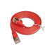 SLIM Slimpatchkabel  Cat 6, STP, 2 m, Rot