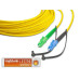 Lightwin LWL-Patchkabel LC/APC-LC, Singlemode, Simplex, 1m Lightwin LWL-Patchkabel LC/APC-LC, Singlemode, Simplex, 1m