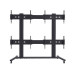 Multibrackets TV-Trolley Video Wall Stand 4-Screens 9710 Schwarz Multibrackets TV-Trolley Video Wall Stand 4-Screens 9710 Schwarz
