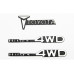 RC4WD Aufkleber Toyota Hilux Emblem Set