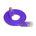 SLIM Slimpatchkabel Cat 6, UTP, 20 m, Violett