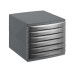 Rotho Schubladenbox Quadra 6 Grau Rotho Schubladenbox Quadra 6 Grau