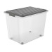 Rotho Aufbewahrungsbox Compact A3 mit Rollen/70 l Rotho Aufbewahrungsbox Compact A3 mit Rollen/70 l