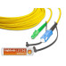 Lightwin LWL-Patchkabel LC/APC-SC, Singlemode, Simplex, 20m Lightwin LWL-Patchkabel LC/APC-SC, Singlemode, Simplex, 20m