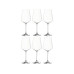 Leonardo Weissweinglas Puccini 560 ml, 6 Stück, Transparent