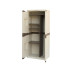 Art Plast Gartenschrank Beige/Braun