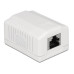 Delock Gehäuse RJ45 Cat.6A LSA 1-fach