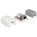 Delock Gehäuse RJ45 Cat.6A LSA 1-fach