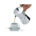 Kela Espressokocher Italia 6 Tassen, Silber