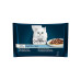 Purina Nassfutter Gourmet Perle Lachs & Seelachs, 4 x 85 g