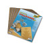 Folia Wellpappe gold/silber