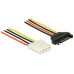 Delock Stromkabel SATA - Molex 100 cm Delock Stromkabel SATA - Molex 100 cm