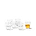 Leonardo Schnapsglas Stamper, Rock 50 ml, 6 Stück, Transparent