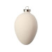 Creativ Company Eier aus Terracotta, Weiss