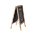 Securit Minikreidetafel Mini 25 x 15.2cm 2 in 1, Hellbraun/Schwarz