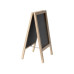 Securit Minikreidetafel Mini 25 x 15.2cm 2 in 1, Hellbraun/Schwarz