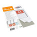 Peach Einbanddeckel für 30 Blatt, 200 g/m², 20 Stück, Weiss