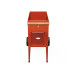 Herstera Hochbeet Urban Garden Trolley 75 x 35 x 80cm, Rot