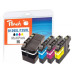 Peach Tintenset Brother LC-129XL / 125X