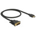 Delock Kabel DVI-D - HDMI Typ A, 0.5 m Delock Kabel DVI-D - HDMI Typ A, 0.5 m