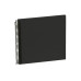 Semikolon Fotoalbum 17 x 17 cm Schwarz, 20 schwarze Seiten