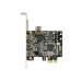 Delock PCI-Express-Karte 3x FW B extern + 1x intern FW A