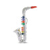Bontempi Musikinstrument Saxophon mit 8 farbigen Tasten