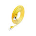 SLIM Slimpatchkabel  Cat 6A, U/FTP, 5 m, Gelb