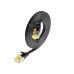 SLIM Slimpatchkabel  Cat 6A, U/FTP, 5 m, Schwarz