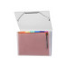 Kolma Fächermappe Daily Easy Rainbow A4 Transparent