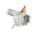 Delock Hutschienenhalter Keystone mit Staubschutz