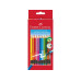 Faber-Castell Farbstifte erasable 12er Kartonetui Faber-Castell Farbstifte erasable 12er Kartonetui