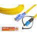 Lightwin LWL-Patchkabel E2000-LC, Singlemode, Duplex, 2m