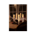 Sirius LED-Kerze Sara Adventskalender, Ø 4.8 x 29 cm, Gold/Weiss