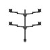 Multibrackets Tischhalterung Officeline Quad bis 8 kg – Schwarz Multibrackets Tischhalterung Officeline Quad bis 8 kg – Schwarz