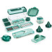 Genius Gemüseschneider Nicer Dicer Chef 13-teilig, Türkis
