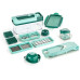 Genius Gemüseschneider Nicer Dicer Chef 13-teilig, Türkis