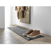 wash+dry Fussmatte Schuhgrösse, 35 x 75 cm Anthrazit