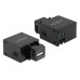 Delock Keystone-Modul USB Typ-A Ladebuchse Schwarz, 5V /2.1A Delock Keystone-Modul USB Typ-A Ladebuchse Schwarz, 5V /2.1A