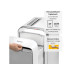 Fellowes Aktenvernichter LX221 P-5, 20 Seiten, Weiss