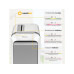 Fellowes Aktenvernichter LX221 P-5, 20 Seiten, Weiss