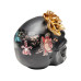 Kare Deko Flower Skull 22 cm 1 Stück
