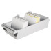 HAN Karteibox A6 Quer, 1300 Karten, Grau
