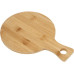 Creativ Company Holzartikel Ø 17 cm Schneidebrett, Bambus