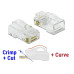 Delock Stecker RJ45 Cat.6 UTP 20 Stück, Transparent Delock Stecker RJ45 Cat.6 UTP 20 Stück, Transparent