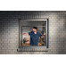 tesa Fliegengitter Insect Stop 1.4 x 1.4 m, Anthrazit
