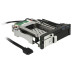 Delock 5.25-Einbaurahmen 1x3.5, 1x2.5, 2xUSB3 Ports , Hot-Swap Delock 5.25-Einbaurahmen 1x3.5, 1x2.5, 2xUSB3 Ports , Hot-Swap